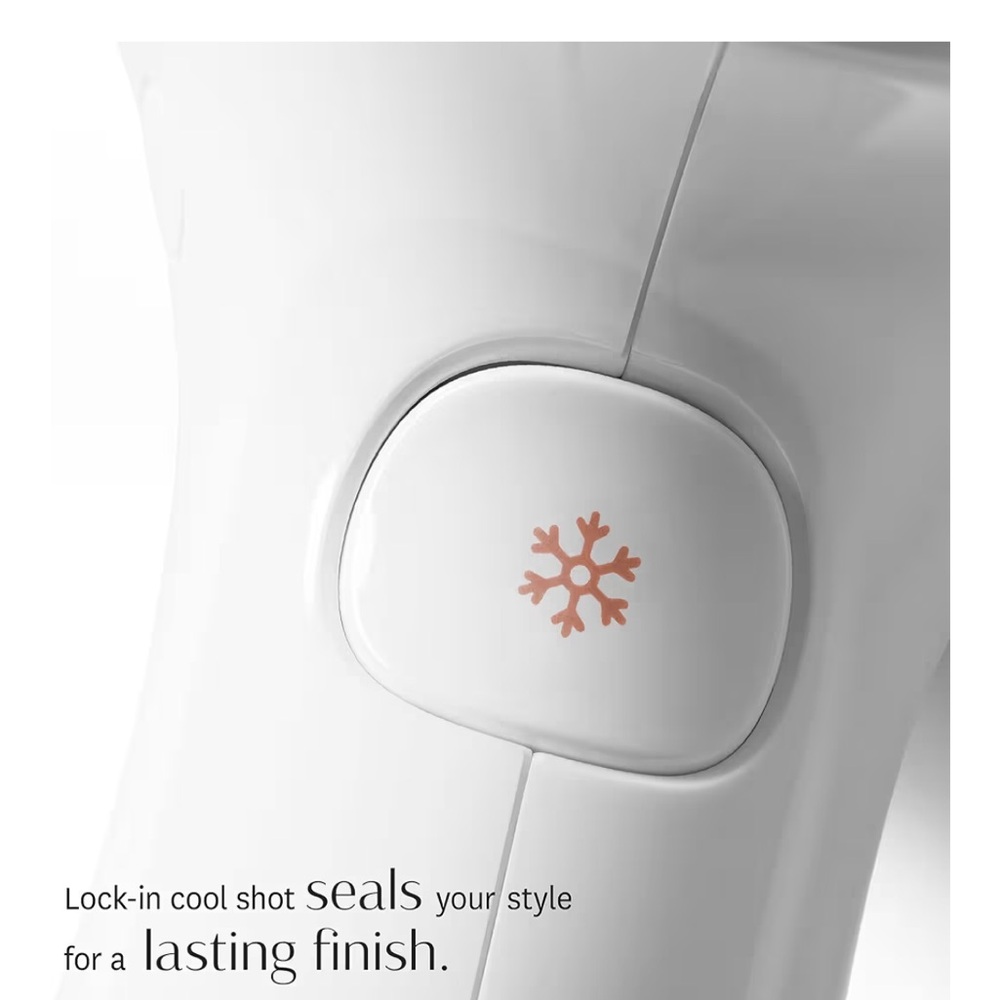 T3 Fit Travel Hair Dryer - White and Rose Gold - Like New - Picture 8 of 14